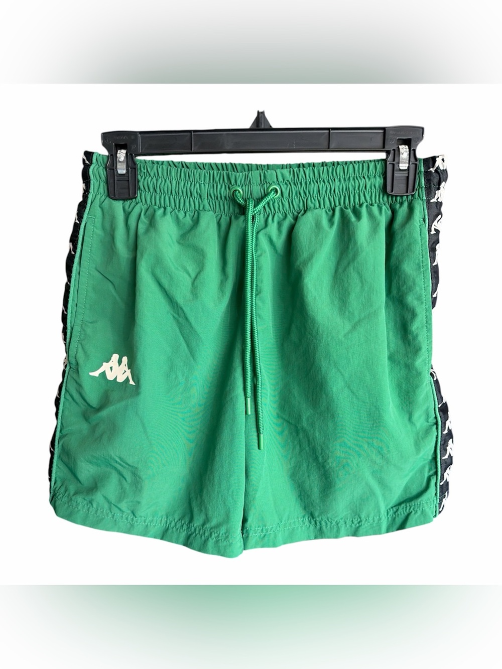 KAPPA Men’s Green Nylon Active Swim Shorts size medium